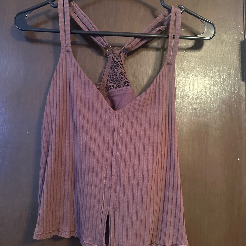 Extra extra large aerie brown tank top